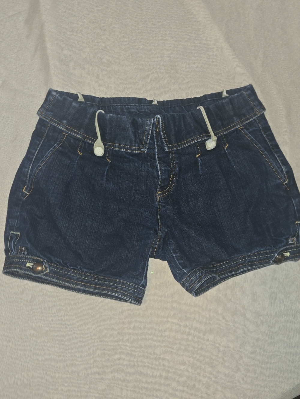 Dark Blue Denim Women’s Shorts